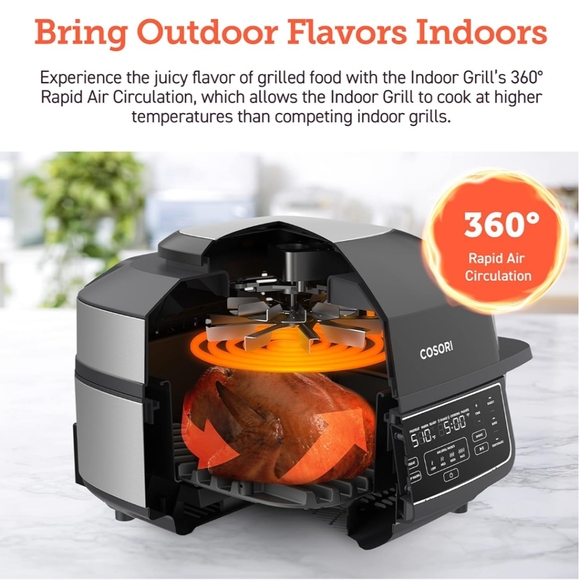 Cosori Air Fryer Combo Machine Indoor Grill - Picture 4 of 14